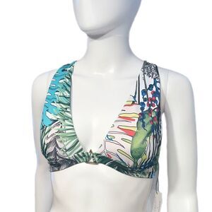 Christian Lacroix X Swiminista Bikini Top - Jardin Exoc’Chic Print (XL)